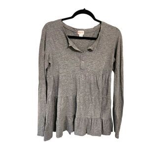 Mossimo Y2K Top M Babydoll Henley Elena Gilbert ASO VD S1E9